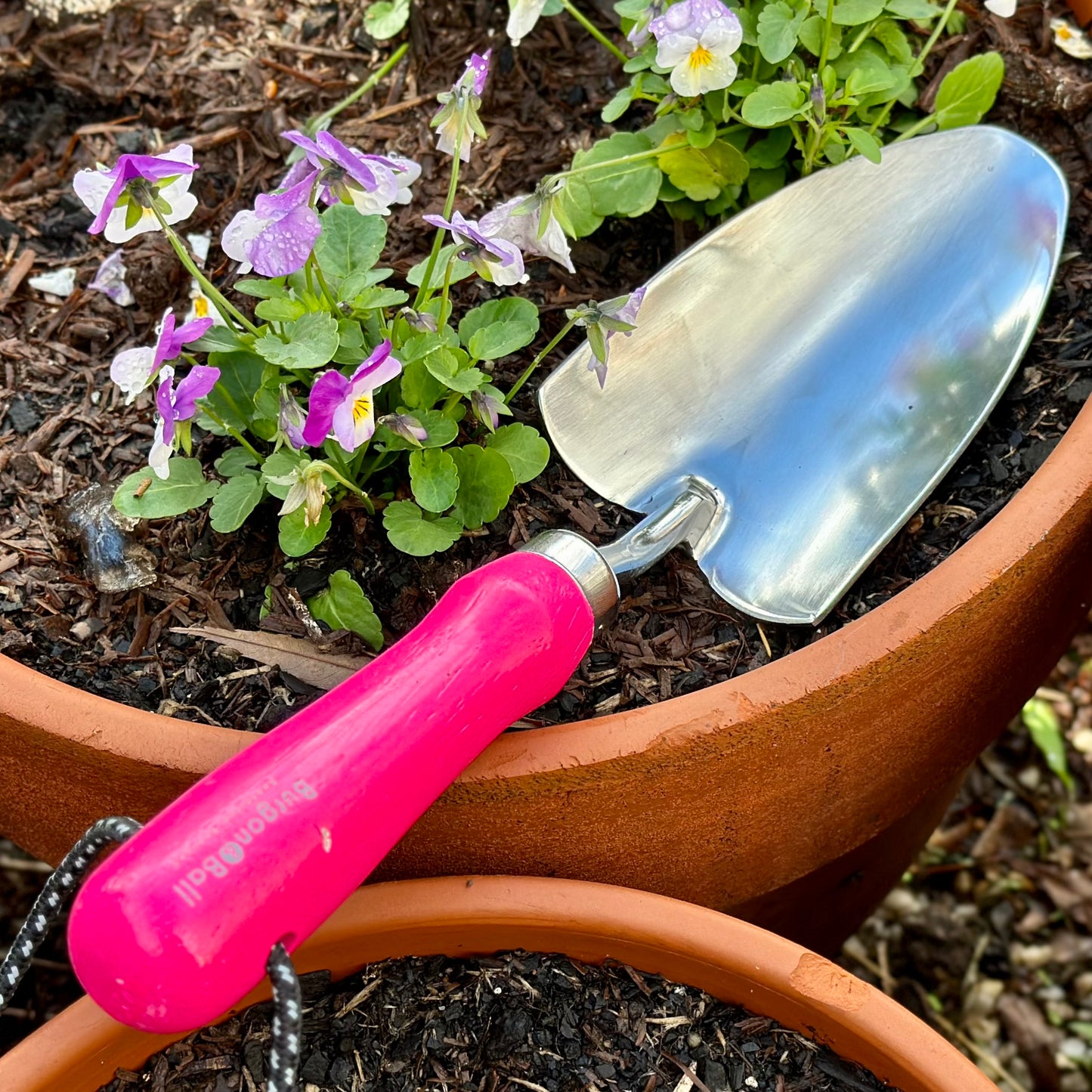 Florabrite Pink Hand Trowel- RHS Endorsed