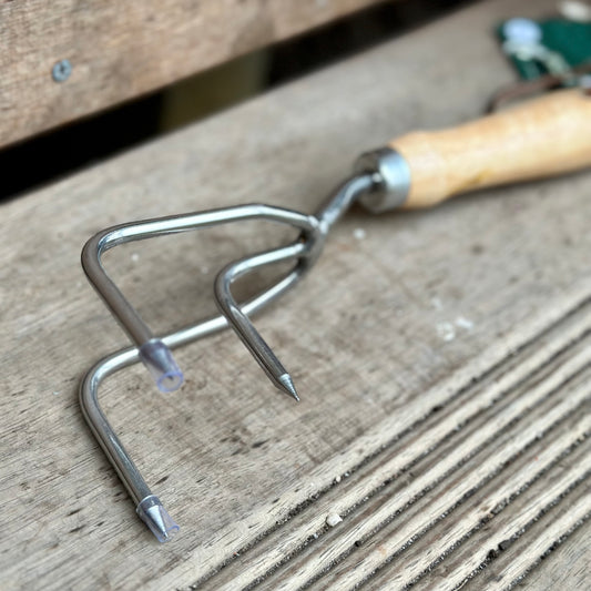 Burgon and Ball RHS Stainless Steel Claw Cultivator