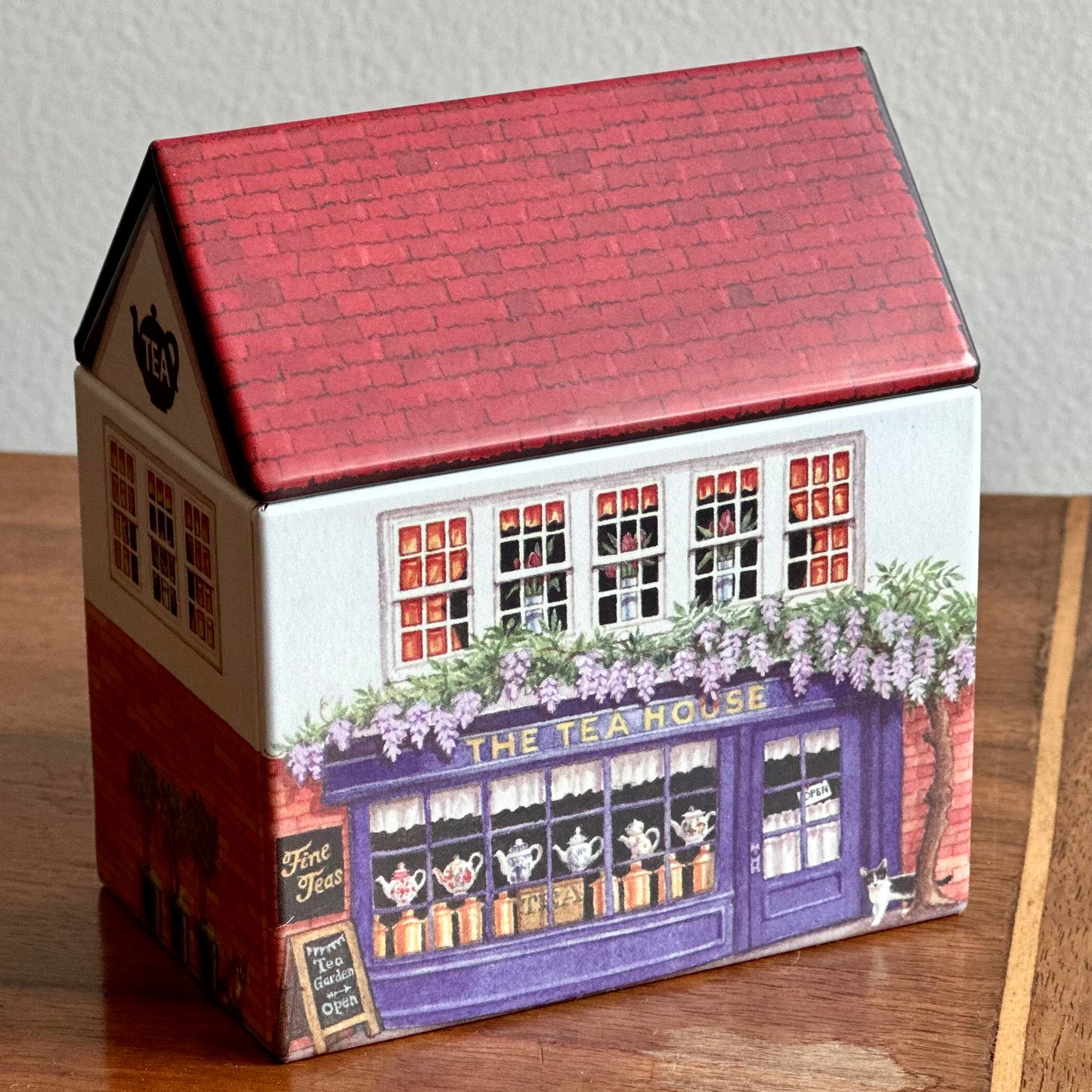 Small Tea Shop Tin