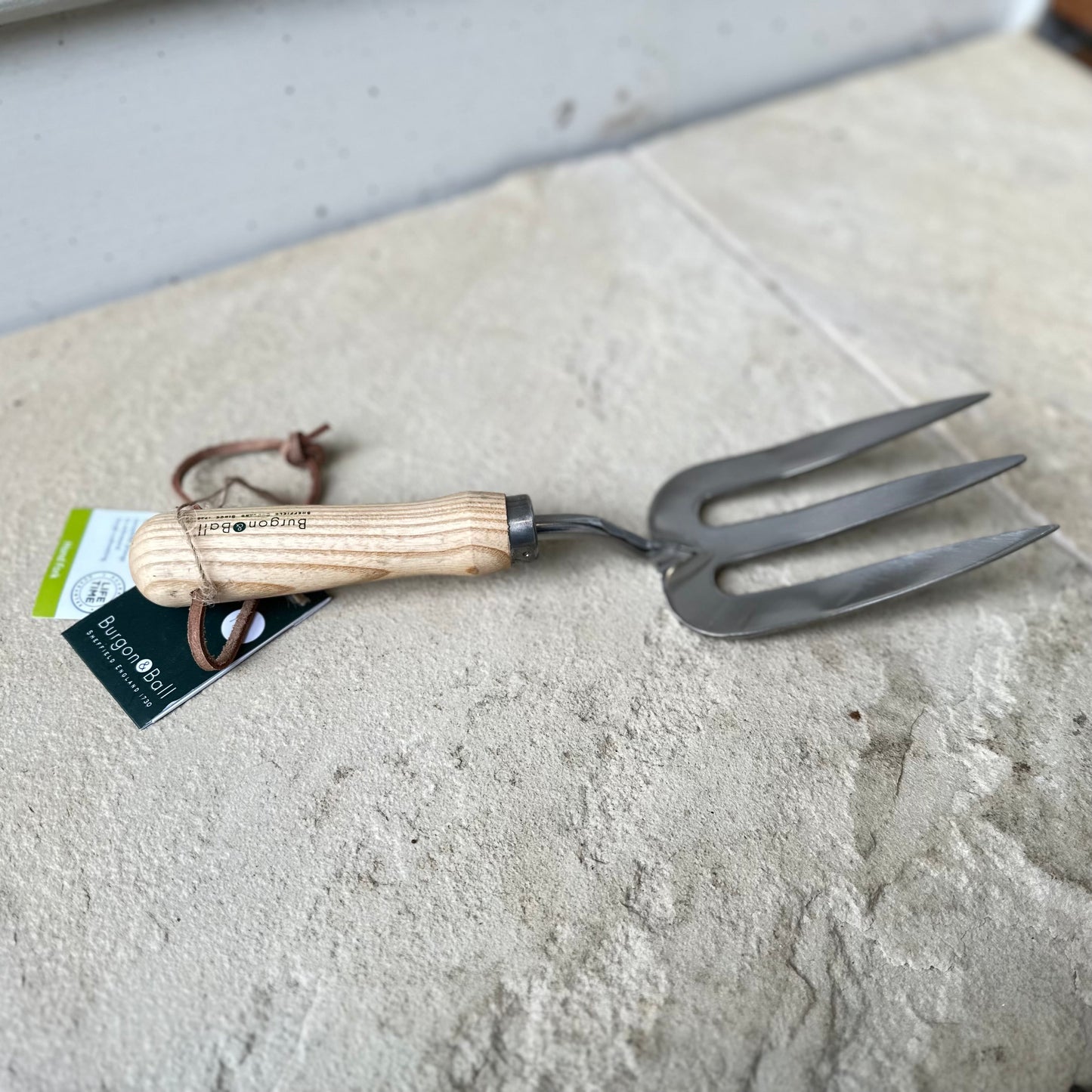 Burgon & Ball RHS Stainless Steel Hand Fork - Hollyhock Hill