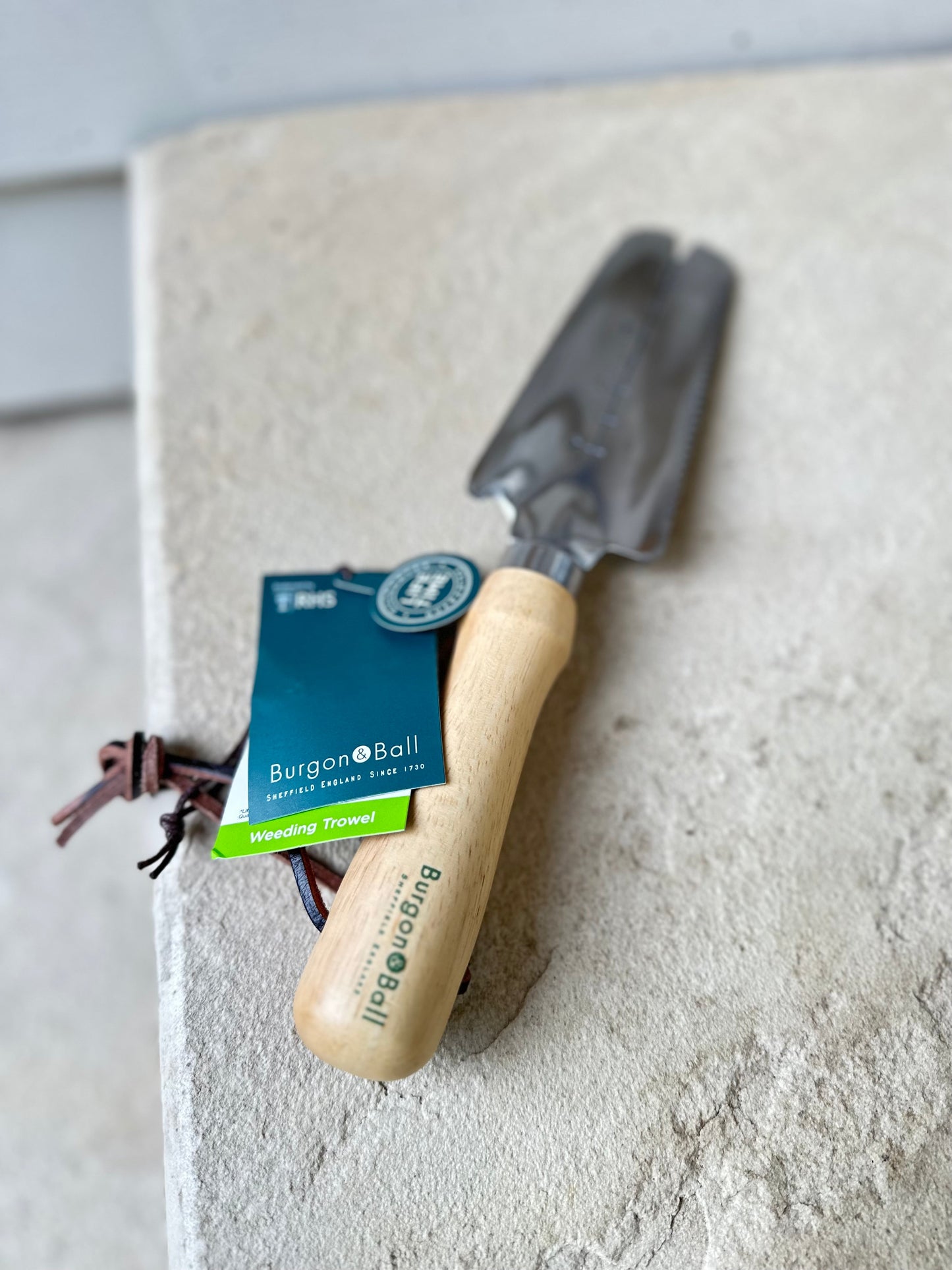 Burgon & Ball RHS Stainless Steel Weeding Trowel - Hollyhock Hill