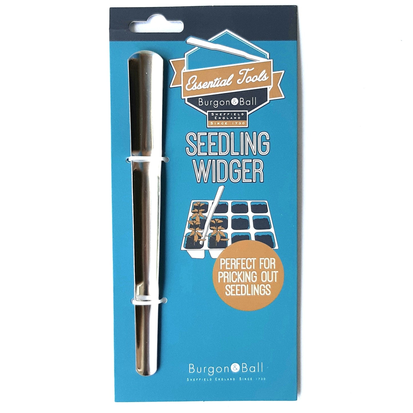 Burgon & Ball Stainless Steel Seedling Widger - Hollyhock Hill