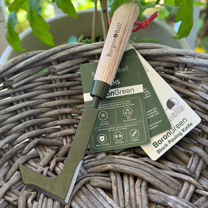 Burgon and Ball RHS BoronGreen Block Paving Knife