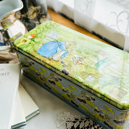 Peter Rabbit Long Rectangle Tin with Hinged Lid