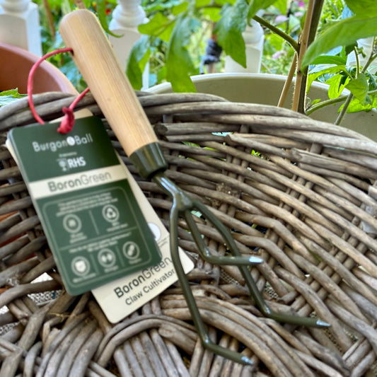Burgon and Ball RHS BoronGreen Claw Cultivator