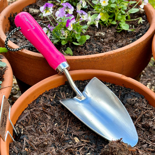 Florabrite Pink Hand Trowel- RHS Endorsed