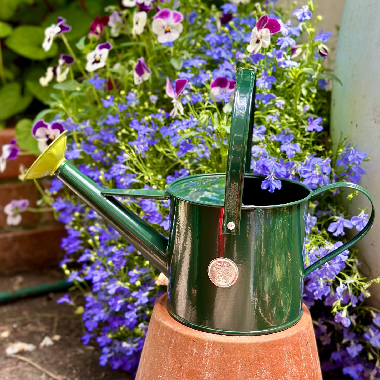 Burgon and Ball Budding Gardener Metal Watering Can
