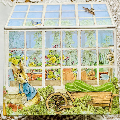 Peter Rabbit Greenhouse Tin