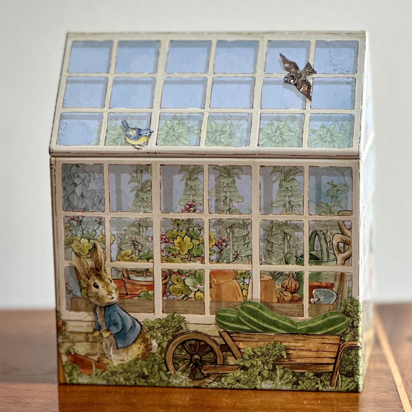 Peter Rabbit Greenhouse Tin
