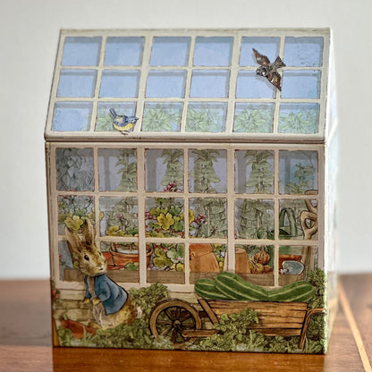 Peter Rabbit Greenhouse Tin