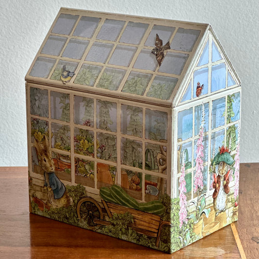 Peter Rabbit Greenhouse Tin