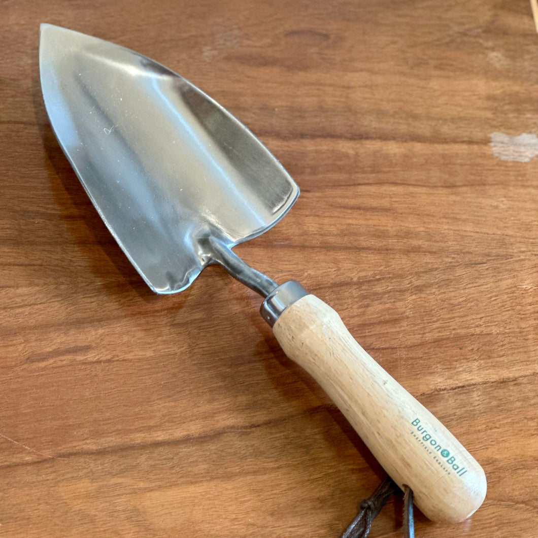 Burgon & Ball RHS Stainless Steel Groundbreaker Trowel