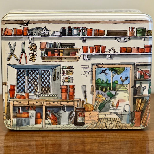 'The Potting Shed' by Emma Bridgewater Large Rectangle Tin