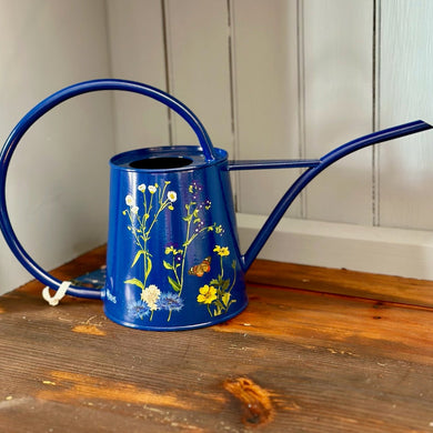 Burgon & Ball British Meadow 1 Litre Indoor Watering Can - Hollyhock Hill