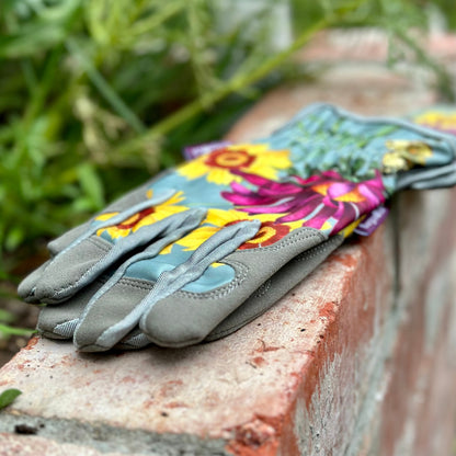 Burgon & Ball RHS Asteraceae Collection Gardening Gloves - Hollyhock Hill