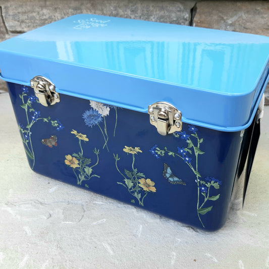 Burgon & Ball RHS British Meadow Seed Tin - Hollyhock Hill
