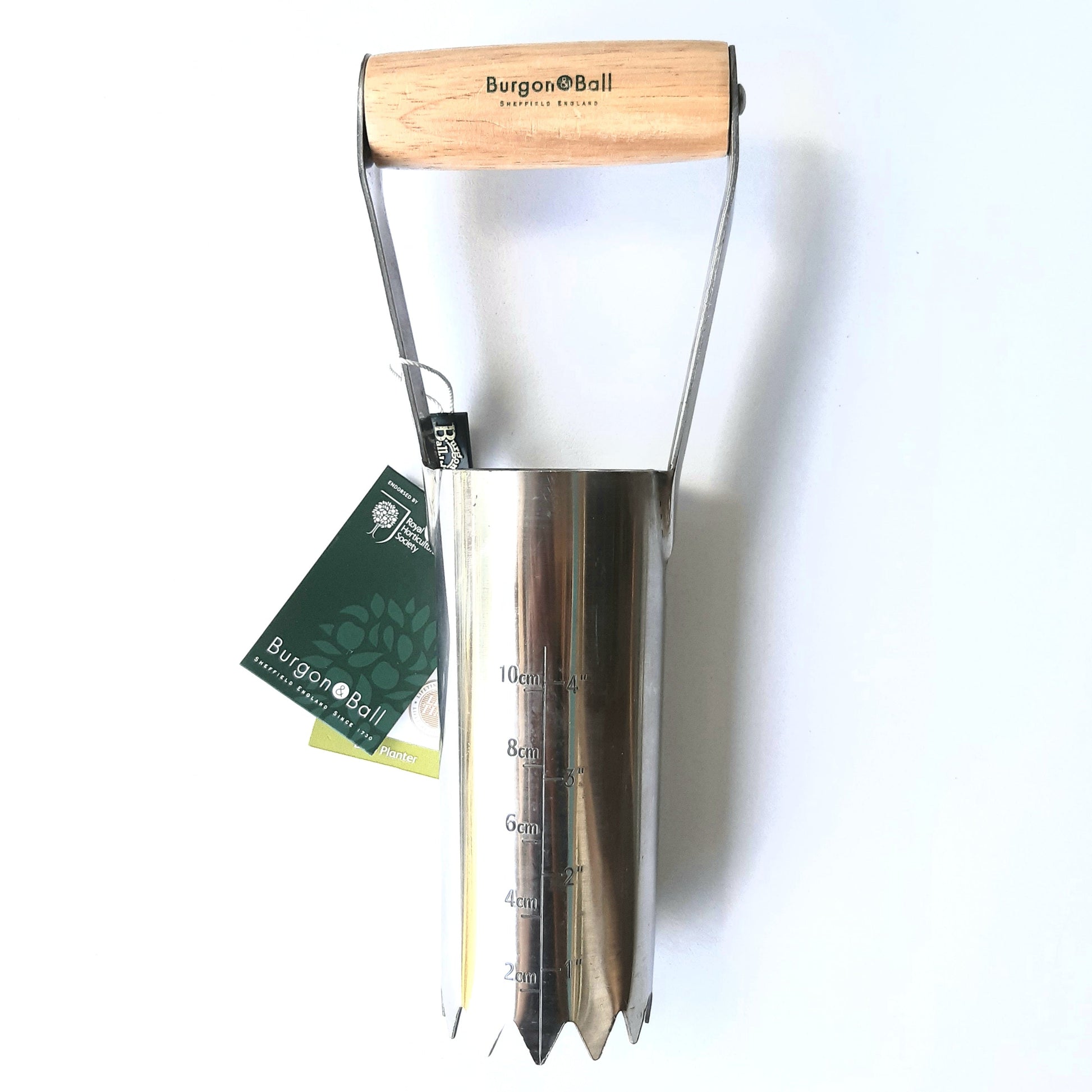 Burgon & Ball RHS Stainless Steel Bulb Planter - Hollyhock Hill