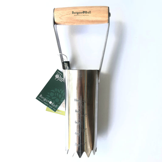 Burgon & Ball RHS Stainless Steel Bulb Planter - Hollyhock Hill