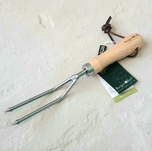 Burgon & Ball RHS Stainless Steel Weeding Fork - Hollyhock Hill