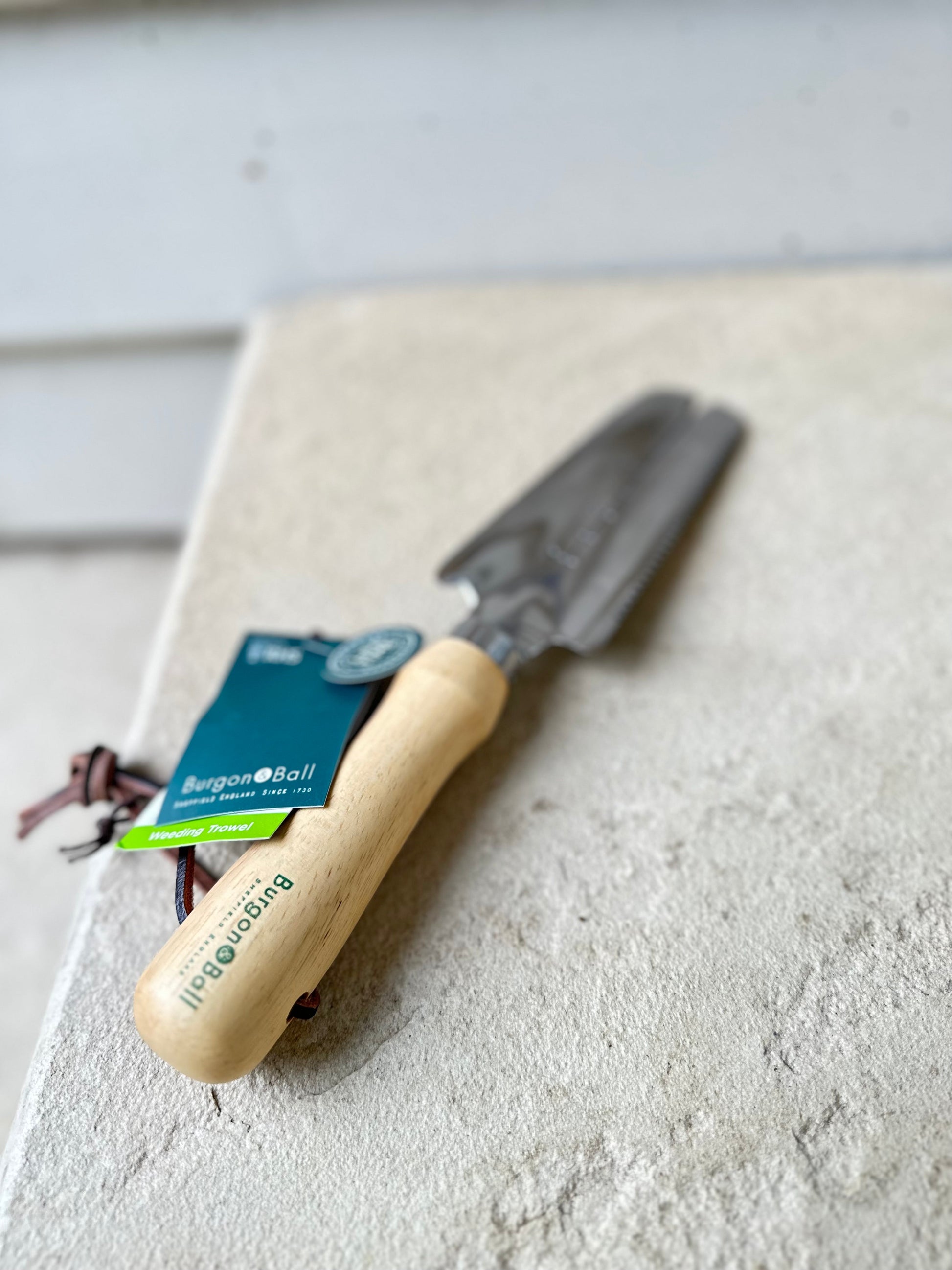 Burgon & Ball RHS Stainless Steel Weeding Trowel - Hollyhock Hill