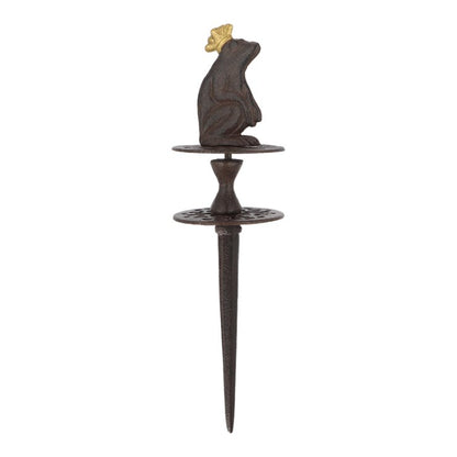 Esschert Design Cast Iron Hose Guide - The Frog Prince - Hollyhock Hill