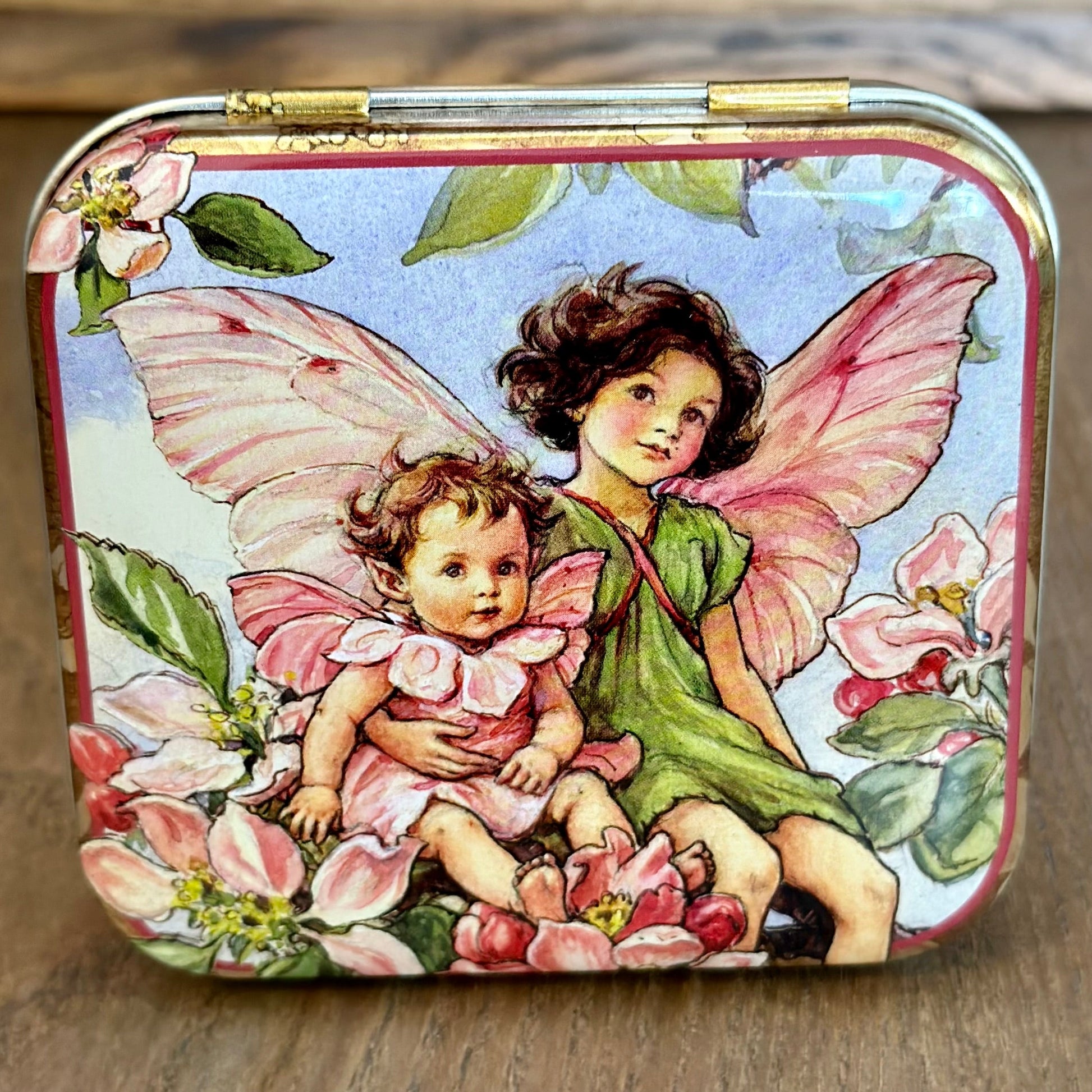 Flower Fairy Pocket Collectable Tin - Hollyhock Hill