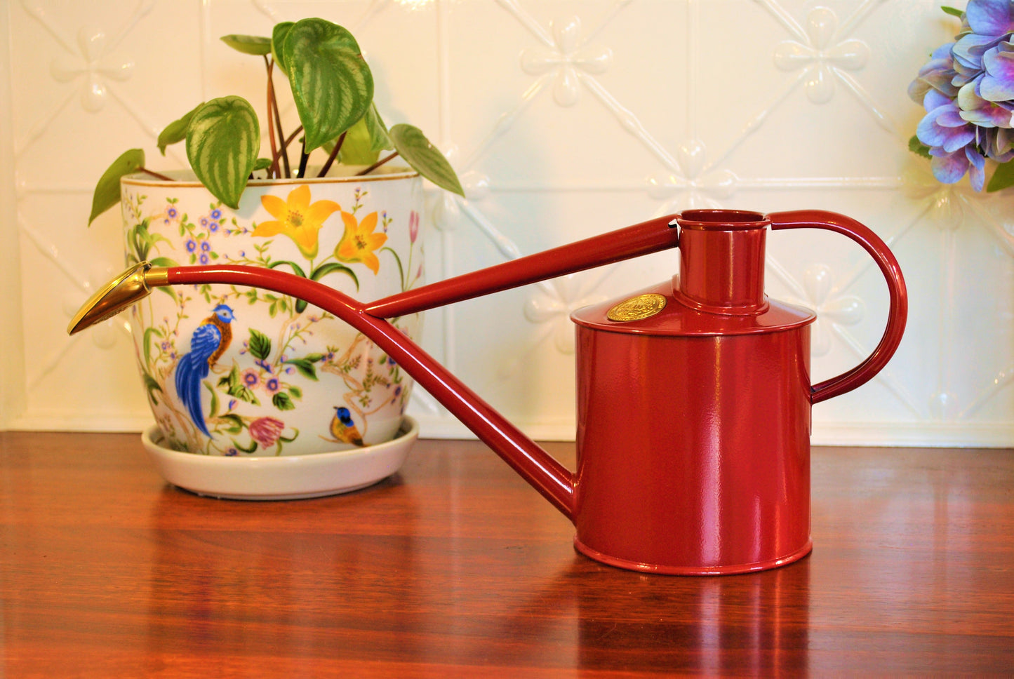 Haws The Rowley Ripple 1 Litre - Burgundy - Hollyhock Hill