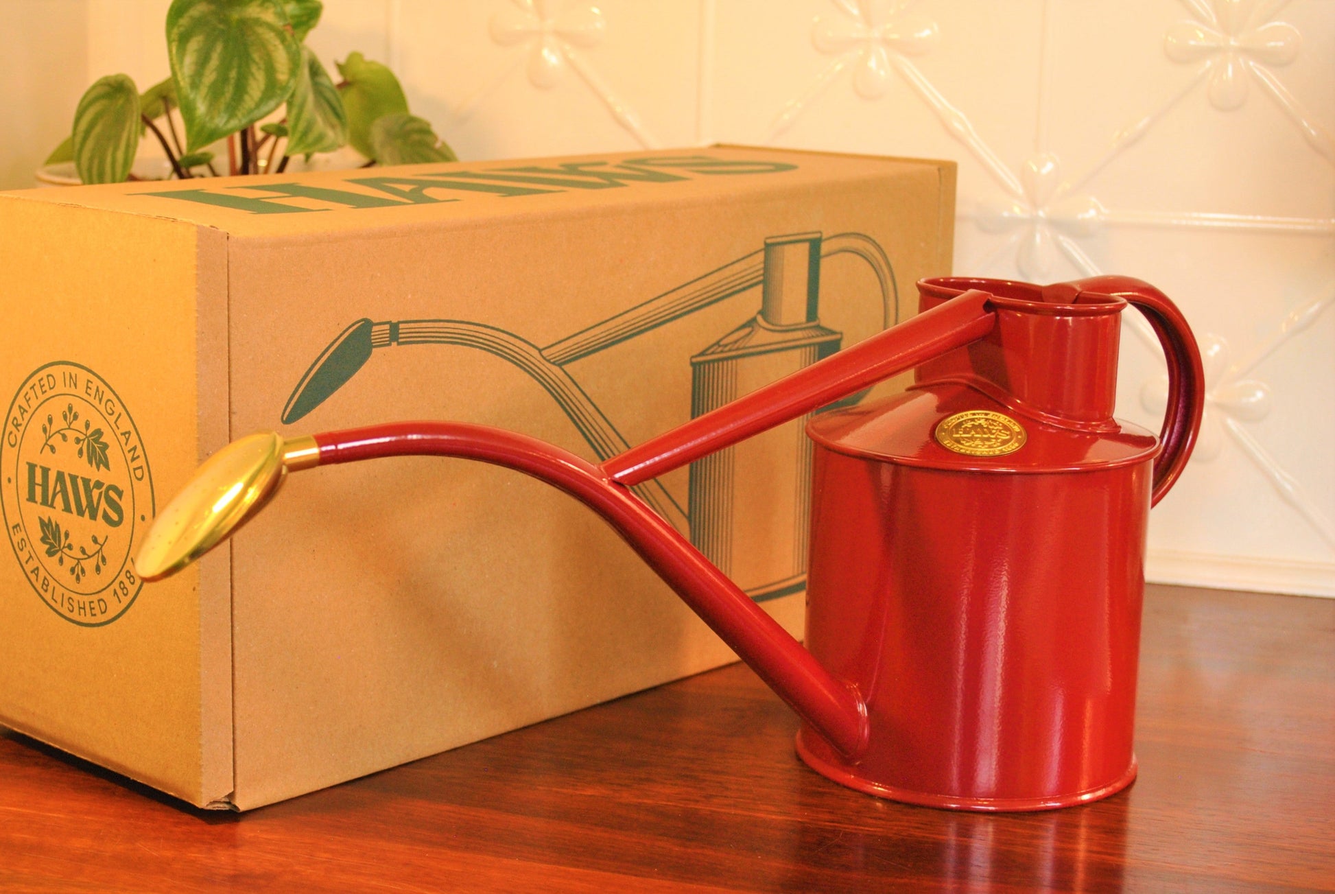 Haws The Rowley Ripple 1 Litre - Burgundy - Hollyhock Hill