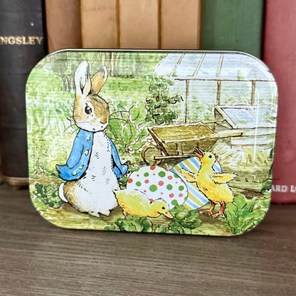 Peter Rabbit Small Collectable Tin - Hollyhock Hill