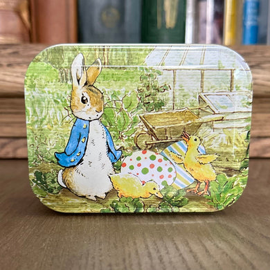 Peter Rabbit Small Collectable Tin - Hollyhock Hill