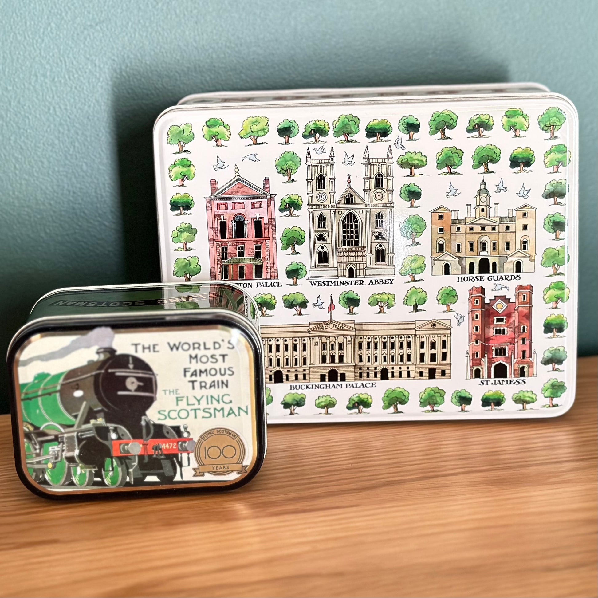 'Royal London' Collectable Tin - Hollyhock Hill