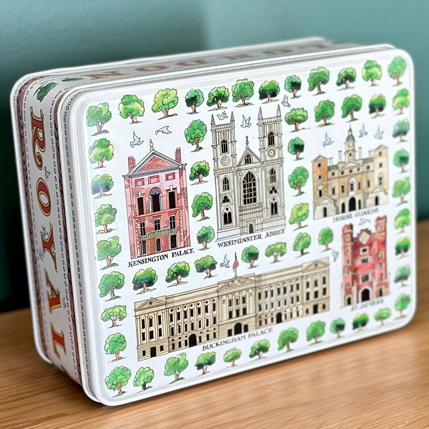 'Royal London' Collectable Tin - Hollyhock Hill