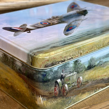 Load image into Gallery viewer, Supermarine Spitfire &#39;Time for Home&#39; Large Collectable Tin - Hollyhock Hill
