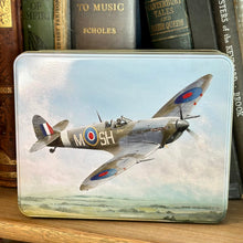 Load image into Gallery viewer, Supermarine Spitfire &#39;Time for Home&#39; Large Collectable Tin - Hollyhock Hill
