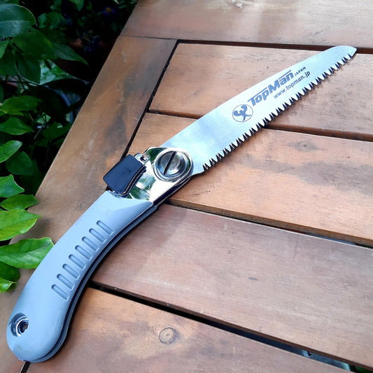 Topman Japanese Pocket Pruning Saw - Hollyhock Hill